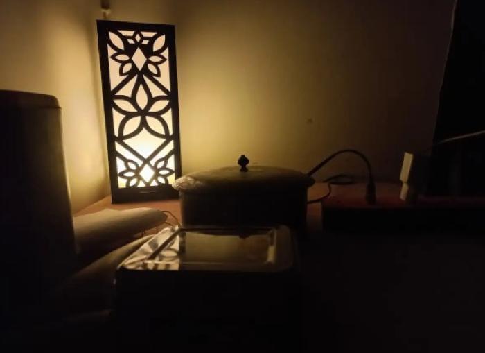 New Design Wooden Lamp With Laser Cutting