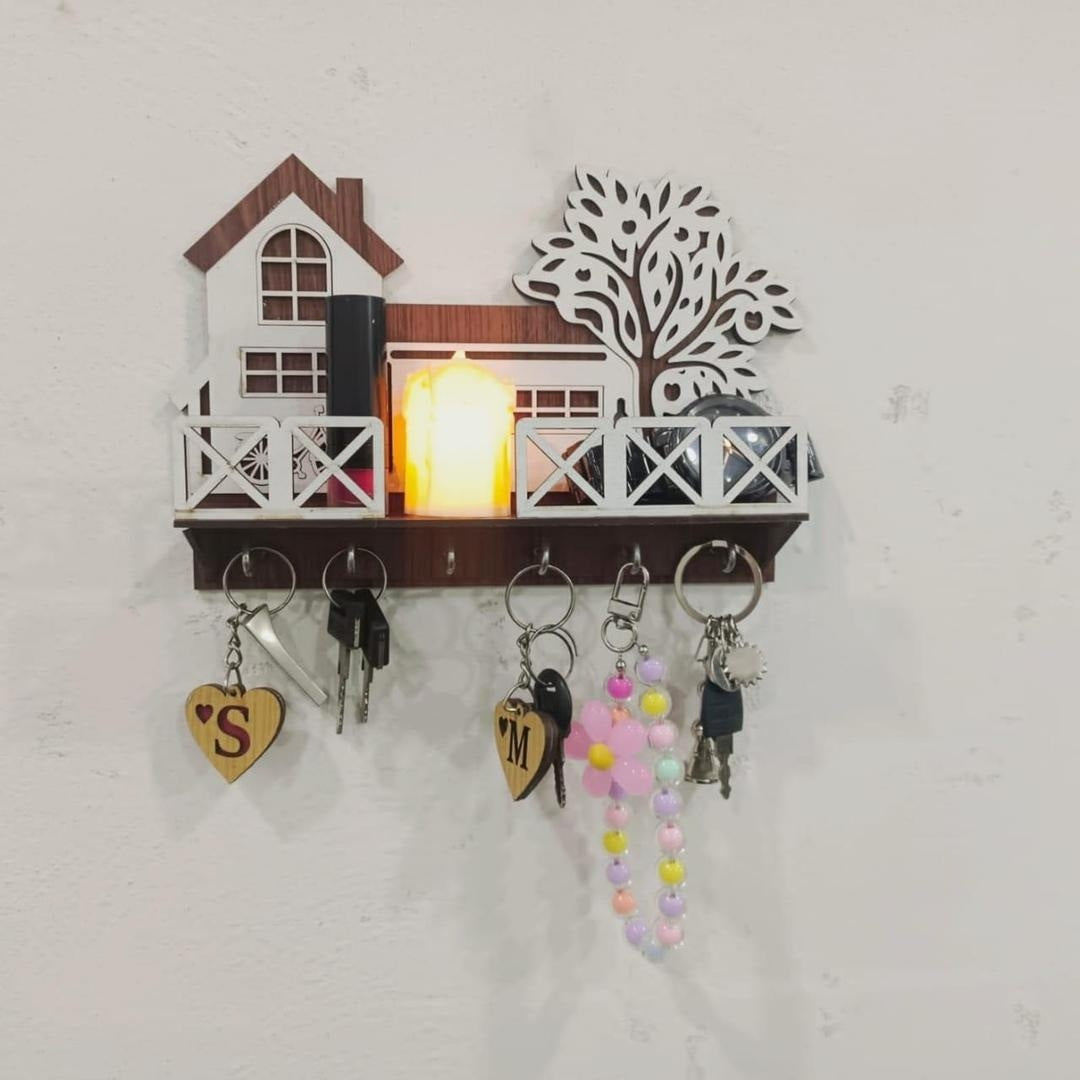 Tree Design key And Mobile Holder