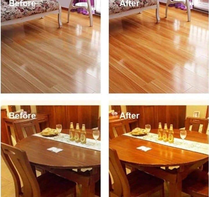 1 Pc White Furniture Polish - Cost-Effective Solution for Dust Control