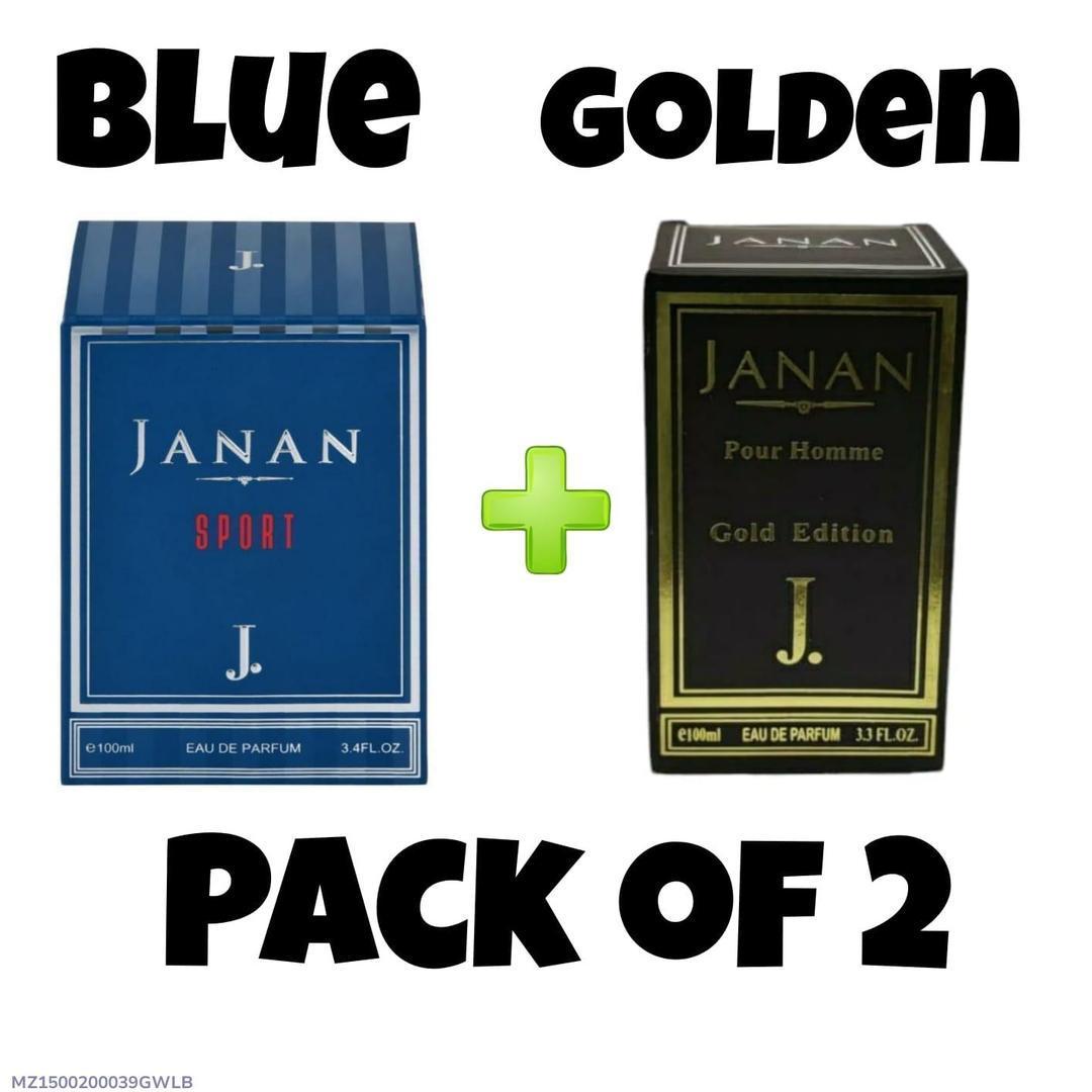 Woody Unisex Perfume - 2 Pcs, 12 Hrs Sweat Resistance